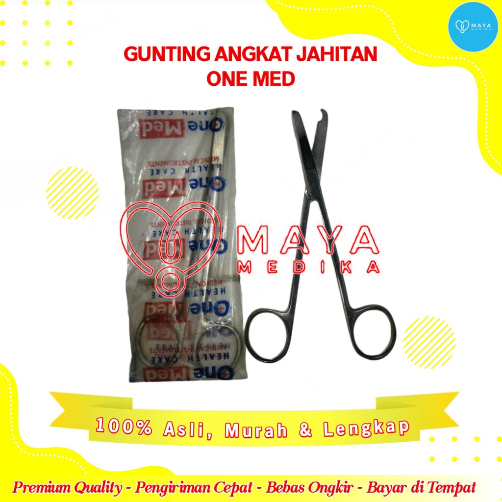 

Gunting Angkat Jahitan 13 cm One Med
