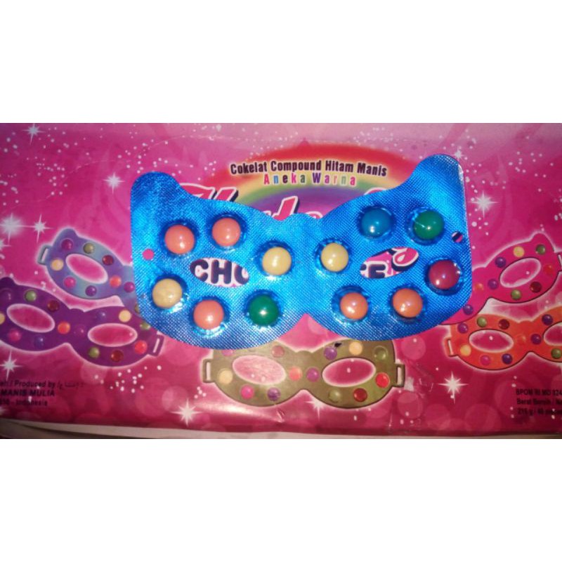 

Permen coklat jadul kacamata cat women/boboho