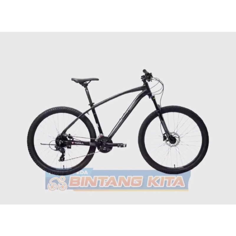 Mtb 27.5 Thrill Cleave 1.0 New Sepeda Gunung 3x8speed