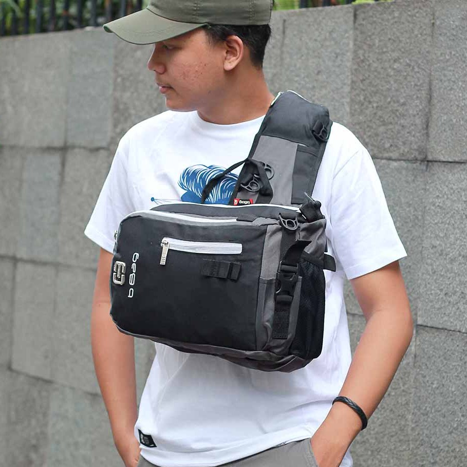 Daypack Tas Selempang Ransel Pria Keren Crossbody Premium Multifungsi Tas Kecil 10 Liter Pria