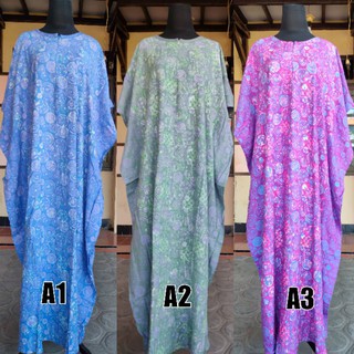 kaftan kelelawar twill busui daster  Lowo super Jumbo xxl 