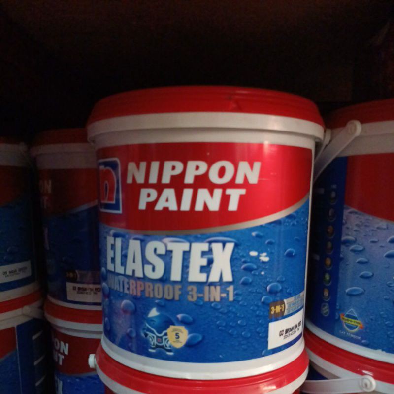 cat waterproofing elastex nippon paint 4kg
