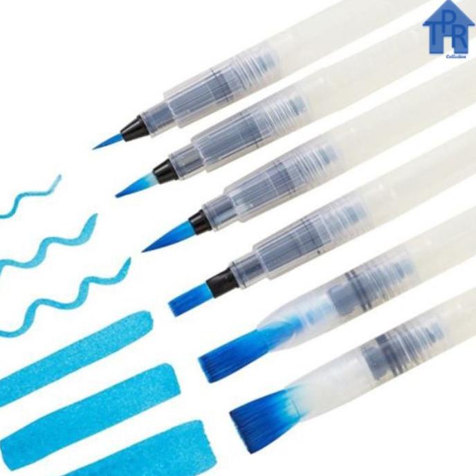 

Set Kuas Lukis Tinta Air Dispenser 6Pcs. - P19