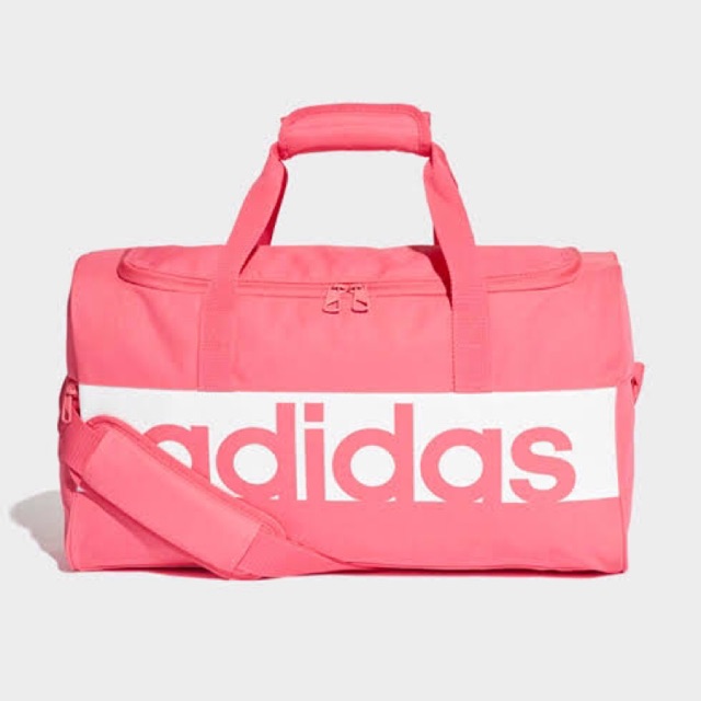 Adidas duffel bag linear small (Pink)