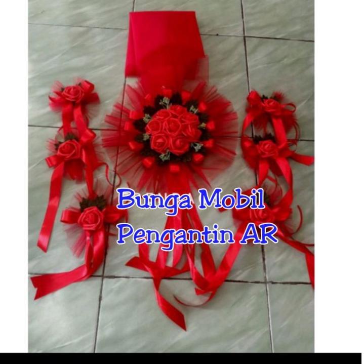 Paling Dicari.. Bunga Mobil pengantinmurah k2 , Bunga hias mobil pengantin, Bunga dekor mobil