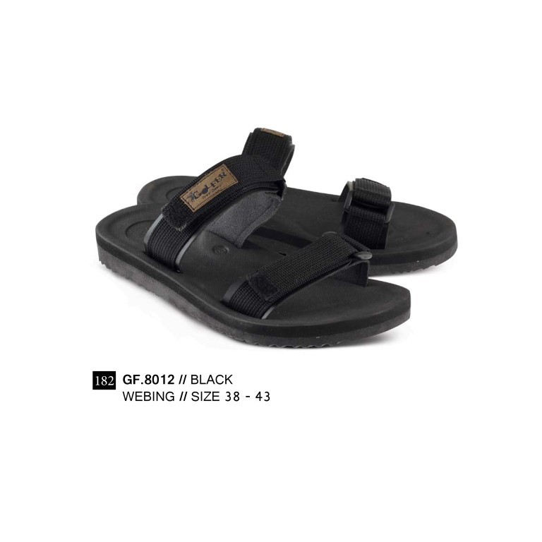 SANDAL TALI BLACK 38 sd 43 GF8012 GF