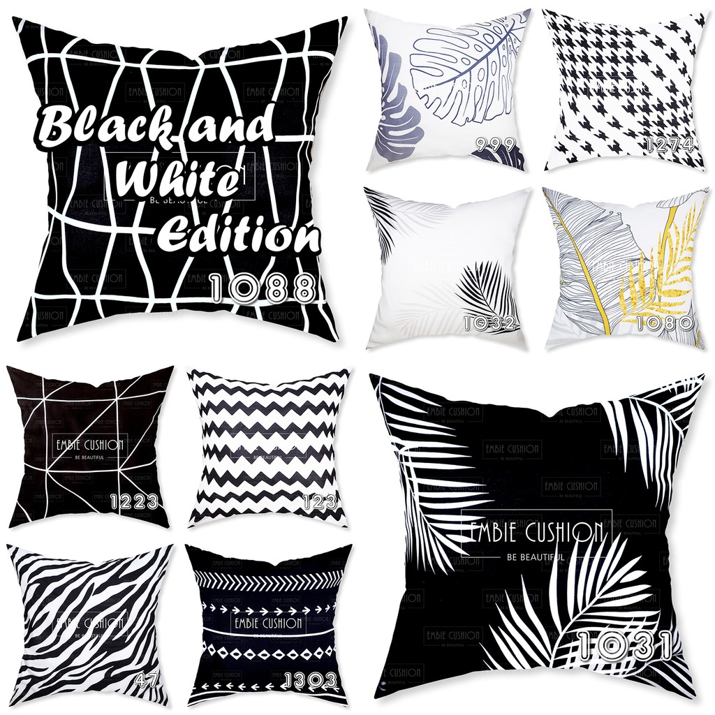 EMBIE CUSHION Sarung Bantal Sofa Motif Cushion Cover EMBIE CUSHION Sarung Bantal Sofa Motif Cushion Cover