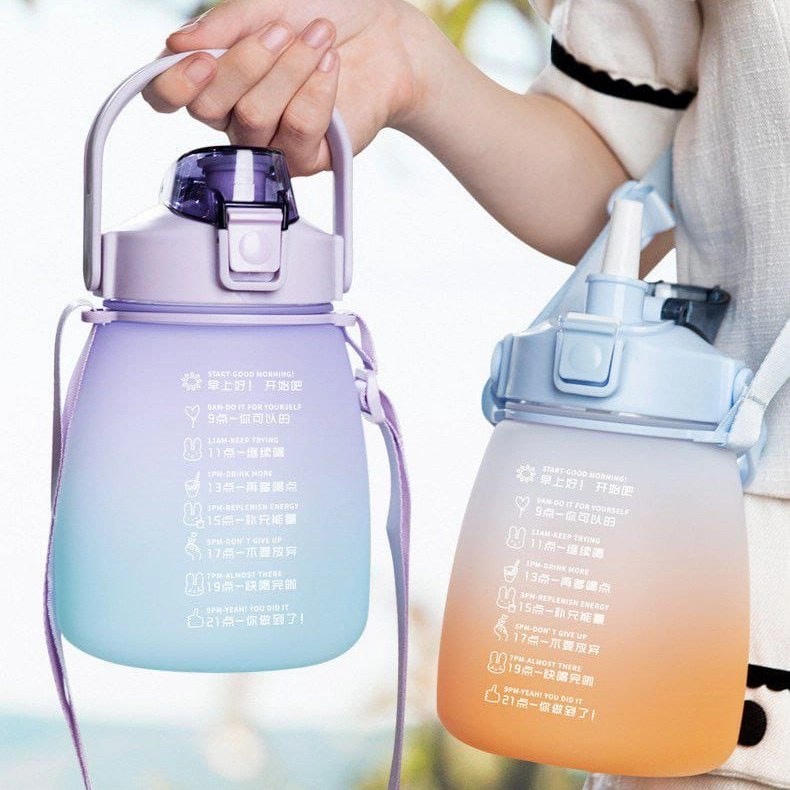 Botol Minum Viral/Botol Gemol 1,3 liter/viral