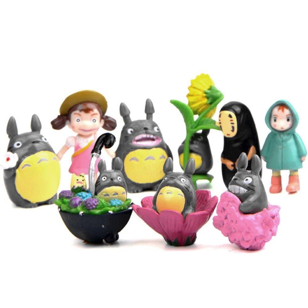 Mxbeauty Action Figure Anime My Neighbor Totoro Mini 3-5cm Bahan PVC Untuk Hadiah Ulang Tahun