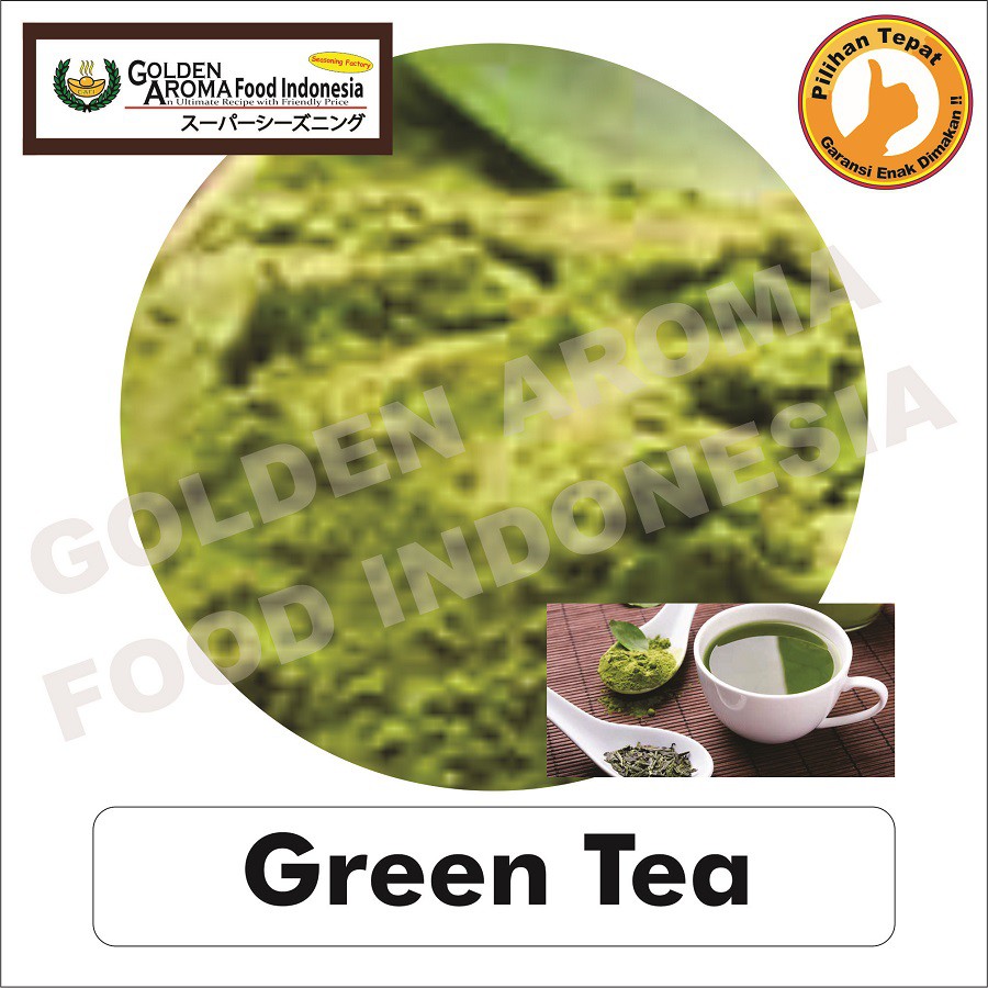 

Bubuk Minuman / Bumbu Tabur Serbaguna Enak Murah Halal Rasa Green Tea 500 gr