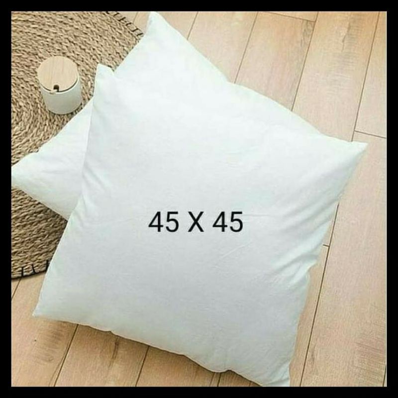 Ready bantal sofa full dakron 450gram 45x45