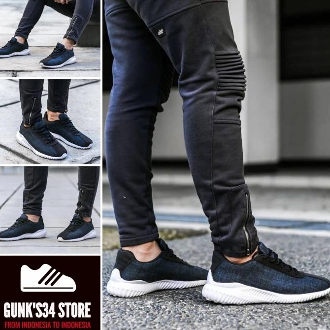 Sepatu Pria Murah Koketo York Denim Blue Original (Redknot)