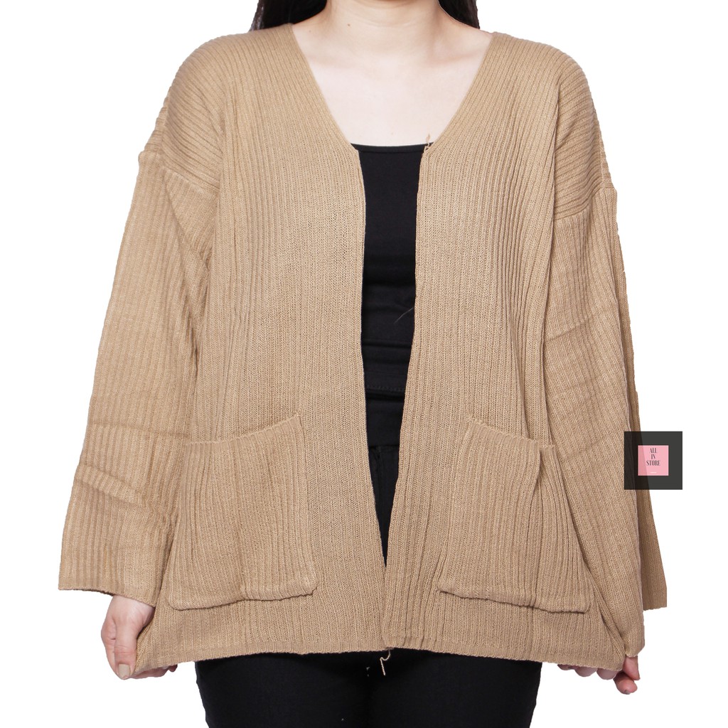 Cardigan / LOOCY / Oversize Cardy / Atasan Cardy Rajut / Outwear / Kardigan Wanita-8