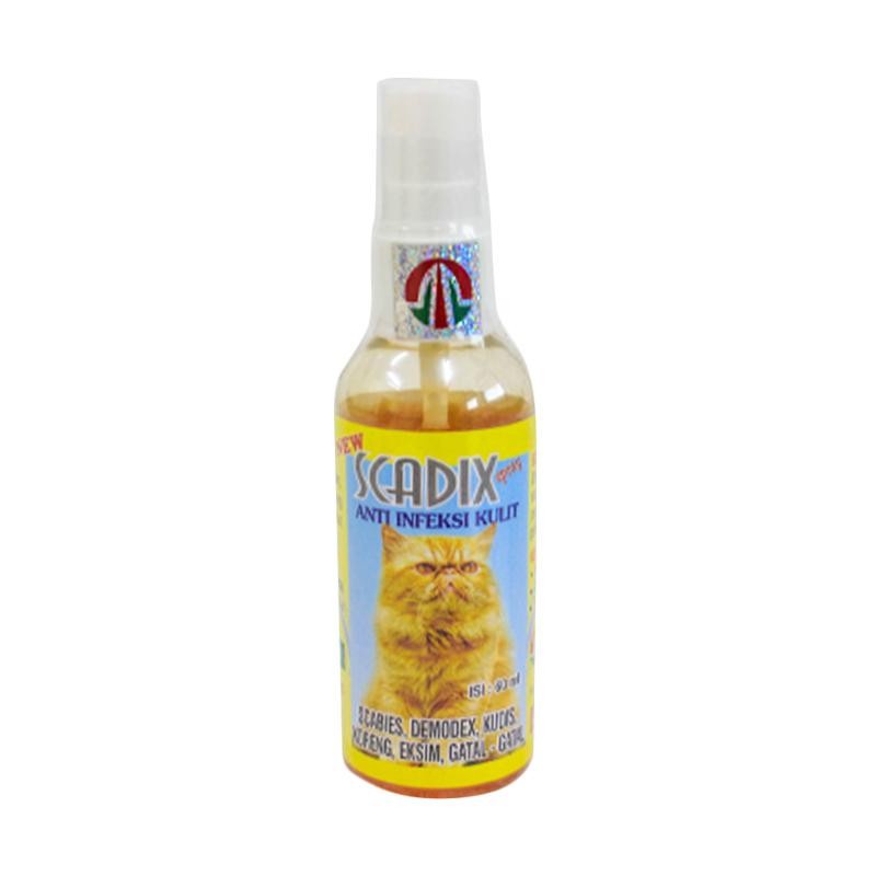 SCADIX SPRAY 60ml OBAT INFEKSI KULIT KUCING