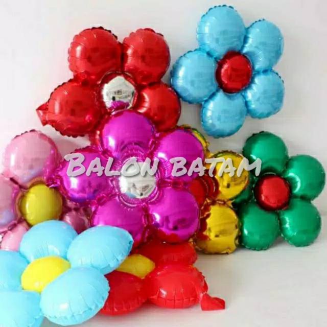  Balon  Foil bentuk  Bunga 45cm satuan Shopee Indonesia