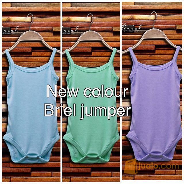 BRIEL Tanktop Jumper / Singlet Jumper (satuan) Khusus, Warna Tanpa Kotak