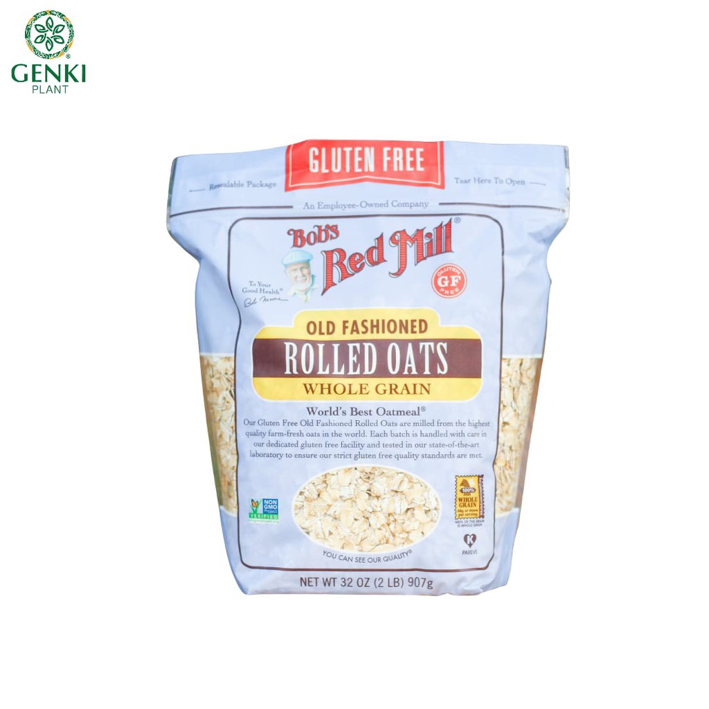 

Bob`s Red Mill Gluten Free Rolled Oat - 907g