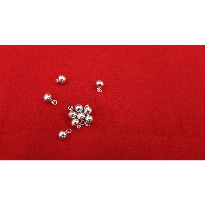 Kerincingan gelang kalung perak asli