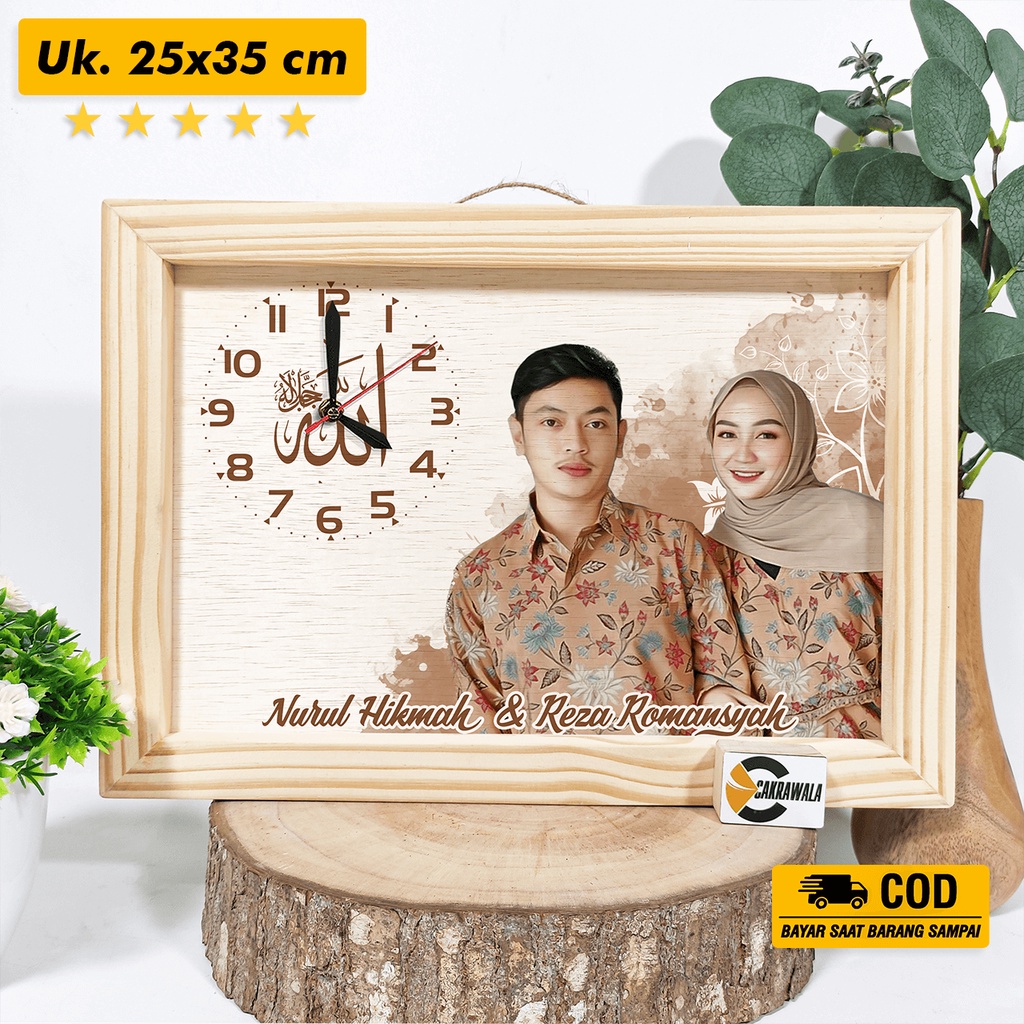 

Cakrawala woodpainting kado anniv simpel berkesan