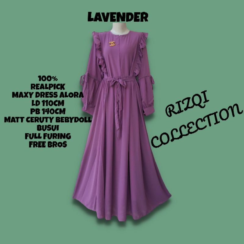 GAMIS BUSUI//KAYANA DRESS//FREE BROSS//DRESS CERUTY BEBYDOOL ARMNANY RIZQI COLLECTION