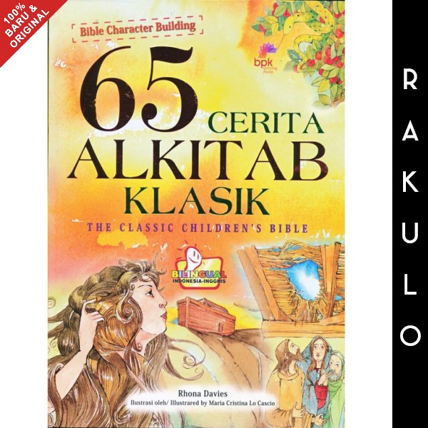 Buku Cerita Anak Kristen 65 Cerita Alkitab Klasik