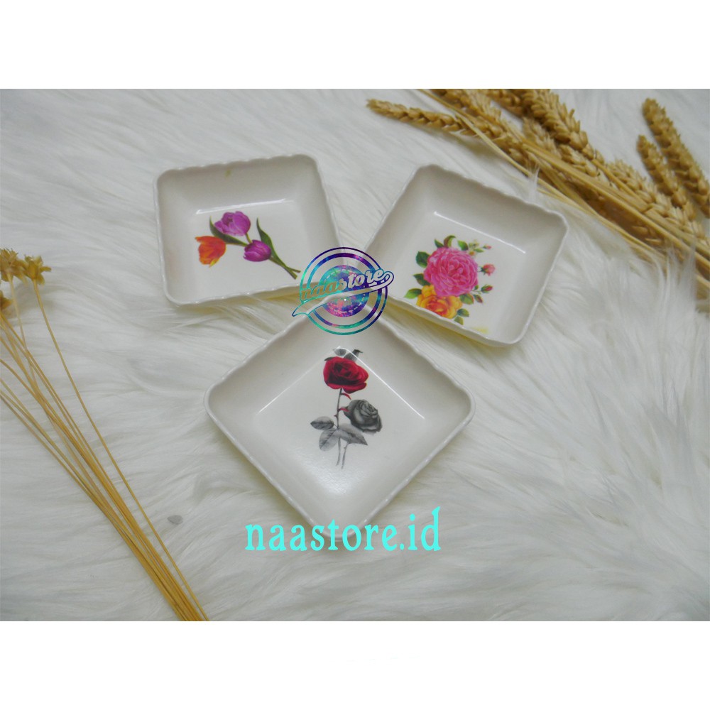 100pcs Souvenir Mangkok Sambal Kotak Kemasan Plastik