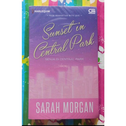 Buku Bacaan Novel Roman Sunset in Central Park by Sarah Morgan
