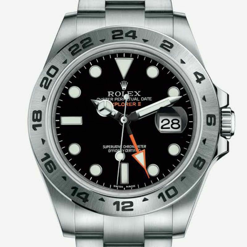 Rolex Explorer II 216570 2018 V7 Stainless Steel Black Dial