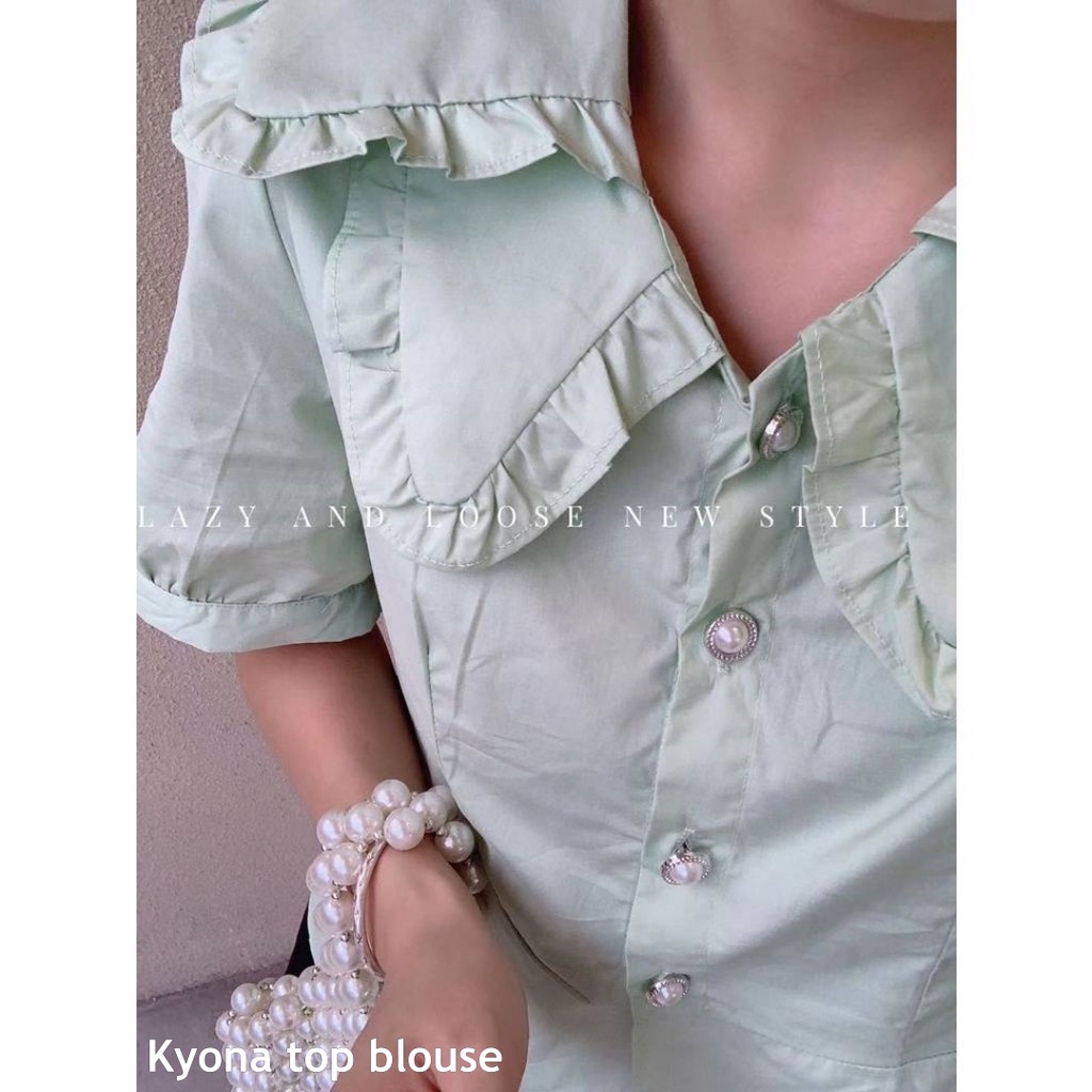 Kyona top blouse - Thejanclothes