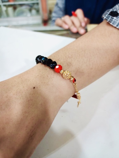 Gelang tangan wanita //gelang rajut tali //gelang // gelang lapis emas