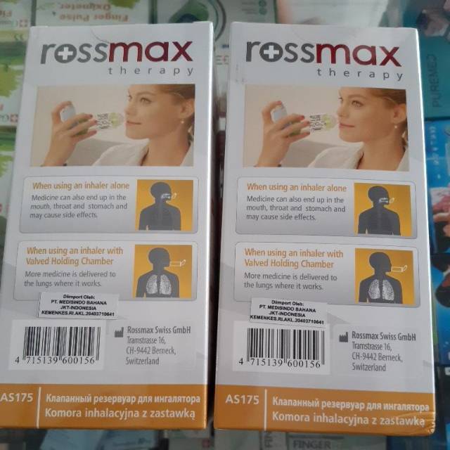 Rossmax Aerospacer AS175  / Anti-static Chamber / alat terapi asma / Rossmax