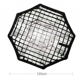 GS8 Godox Octagonal Honeycomb Grid 120cm for Umbrella Softbox Reflector - Black