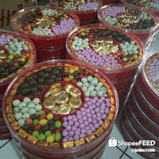 

Tray coklat komplit