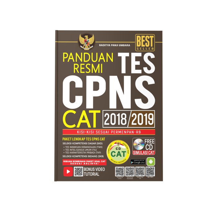 Buku Panduan Resmi Tes Cpns Cat 2018 2029 Shopee Indonesia