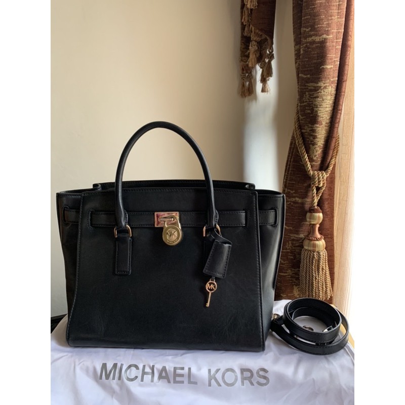 Preloved Authentic MK Hamilton Traveler Large Black