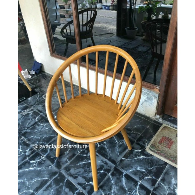 KURSI TERAS JARI JARI PARABOLA UNIK BAHAN KAYU JATI FINISHING NATURAL FURNITURE JEPARA-3