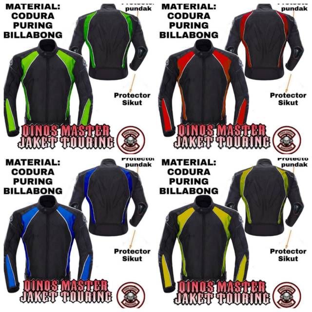 Jaket Touring Polos Jaket Motor Touring Jaket Harian All Bikers