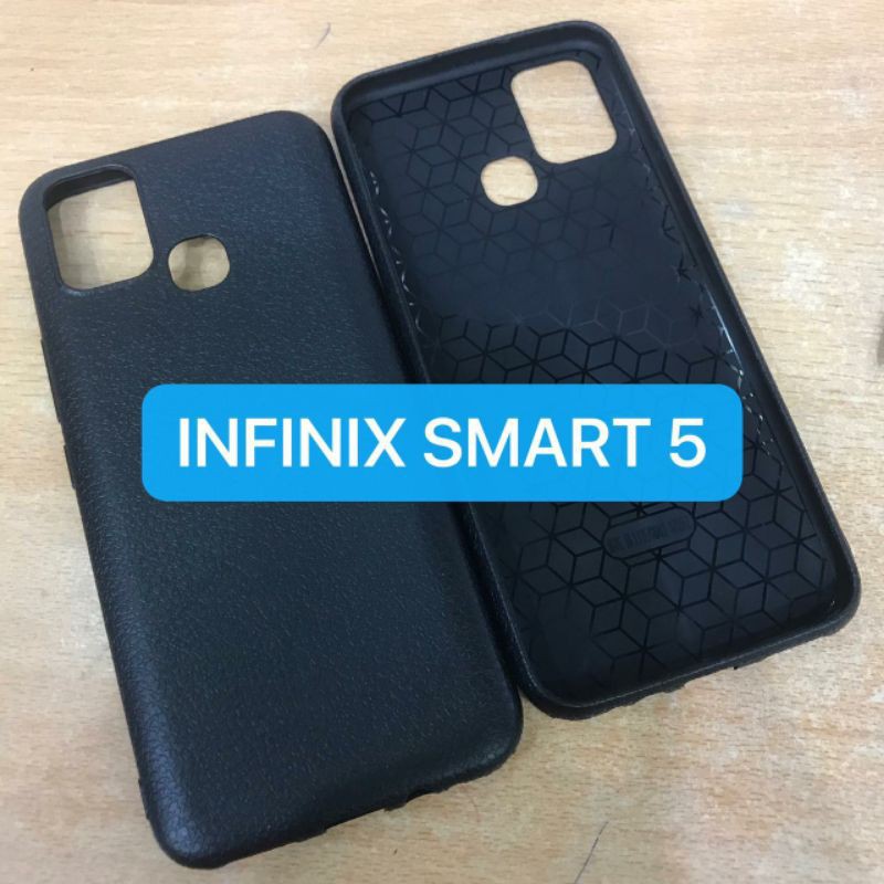 Silicon INFINIX SMART 5 Softcase Black Matte/Pelindung Handphone INFINIX SMART 5
