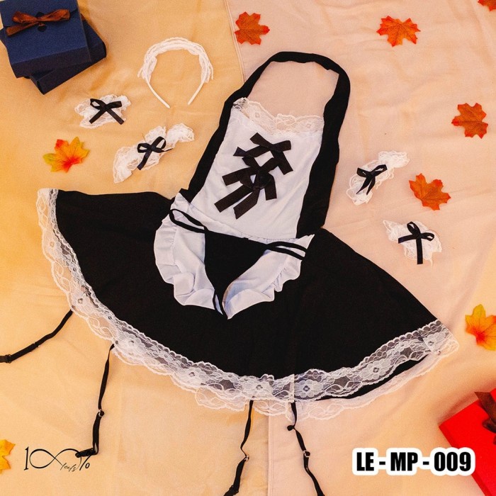 BAJU SEXY IMPORT JUMBO MAID PEMBANTU WAITRESSES BINAL / SEKSI TIDUR BAHAN BERKUALITAS