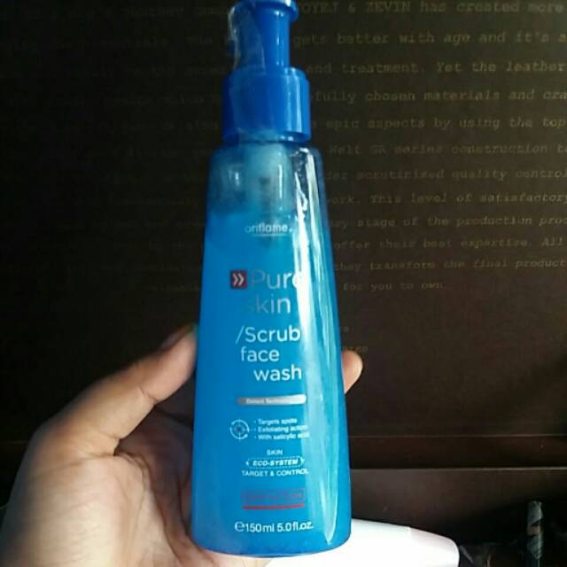 Pure skin / SRUB FACE WASH ORIFLAME
