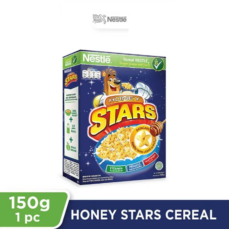 

Nestle Honey Stars Cereal 150 gr - Honey Star Sereal 150 gr