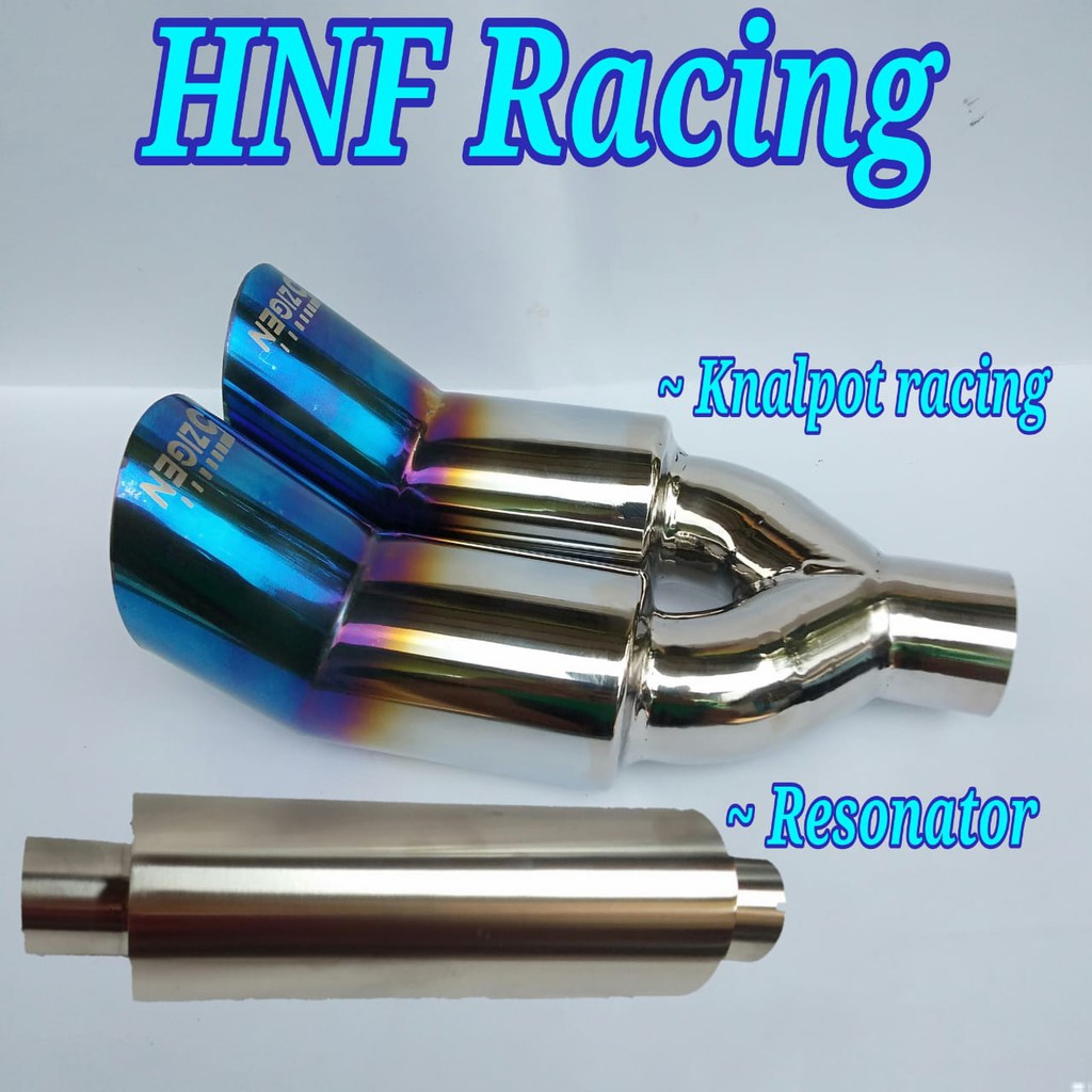 PAKET KNALPOT MOBIL RACING,RESONATOR MOBIL RACING + KNALPOT MOBIL RACING SUARA BASS