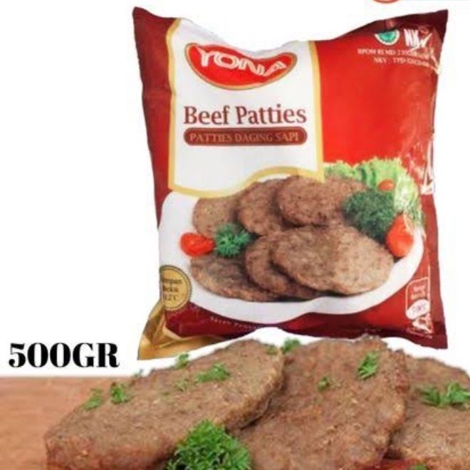 

Yona beef patties 500gr