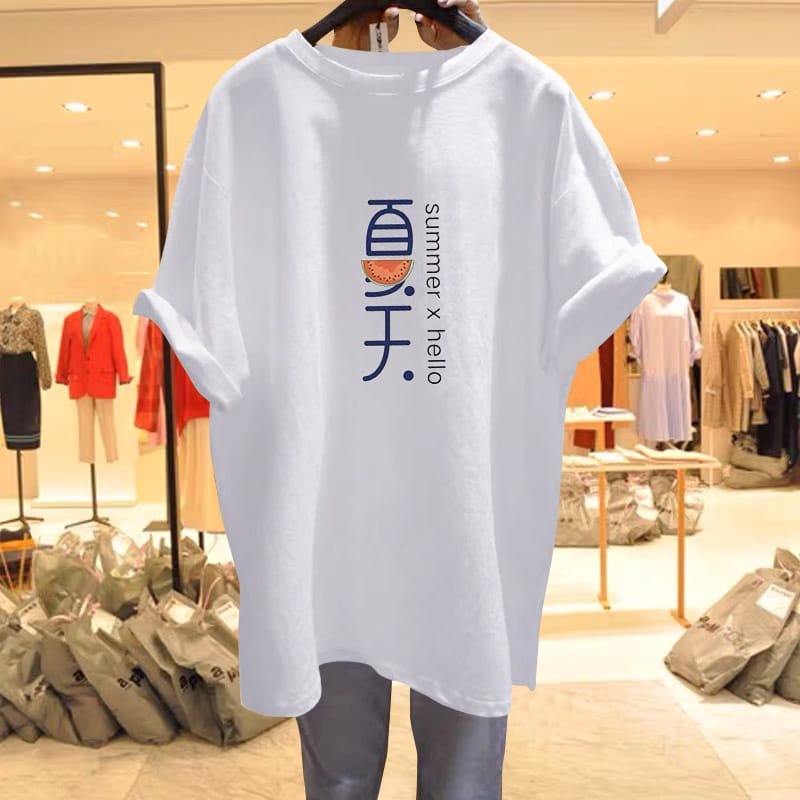 Kaos Oversize Wanita / Kaos Wanita / Atasan Wanita