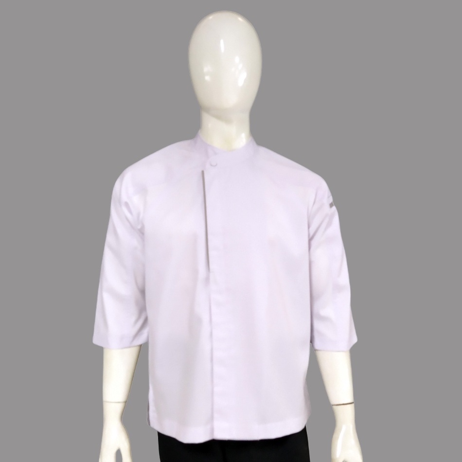 Chef Wear Baju Koki Putih Komb Net