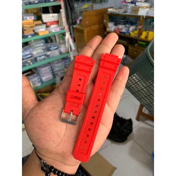 Strap Tali Jam Tangan Karet G shock DW 6900 Seri Merah