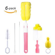 Babybeyond 6 In 1 Bottle,Nipple and Straw Brush 1036