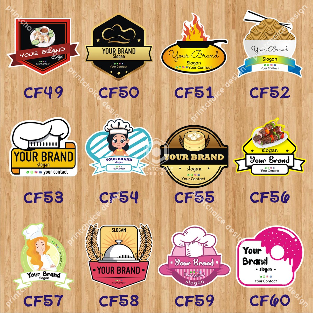 STIKER LABEL FREE DESAIN