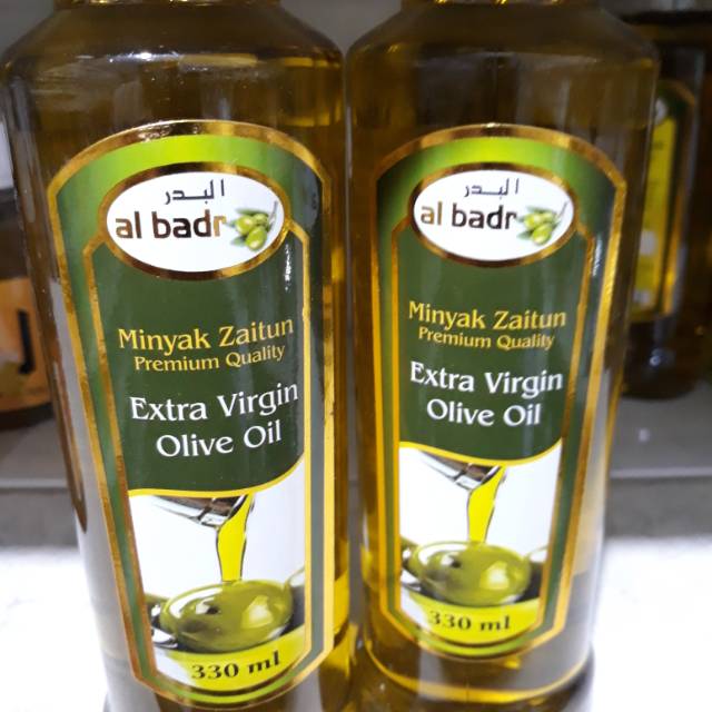 

Minyak zaitun extra virgin 330 ml al badr