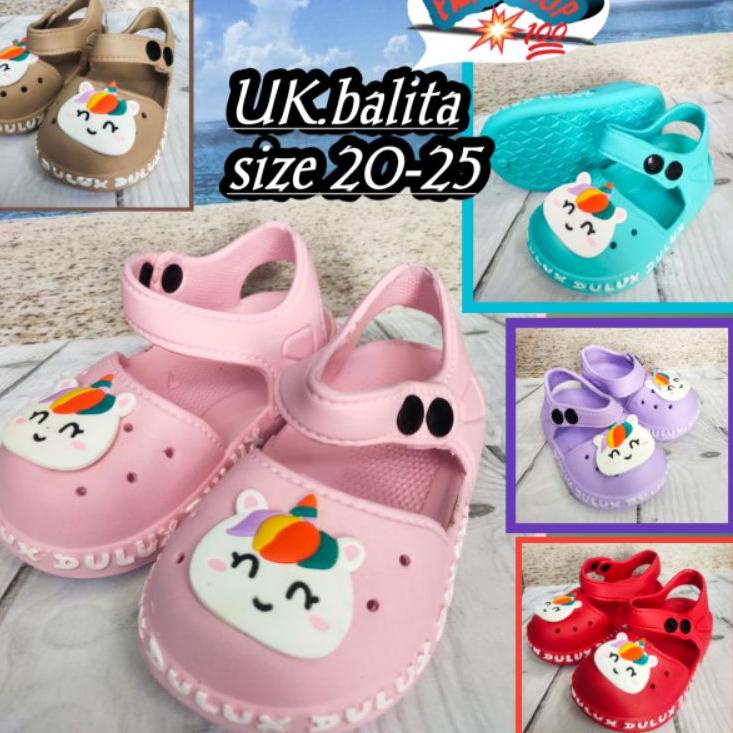 Sandal sepatu Baim karakter unicor poni(376e) ▪ Huf31au22ᵞ